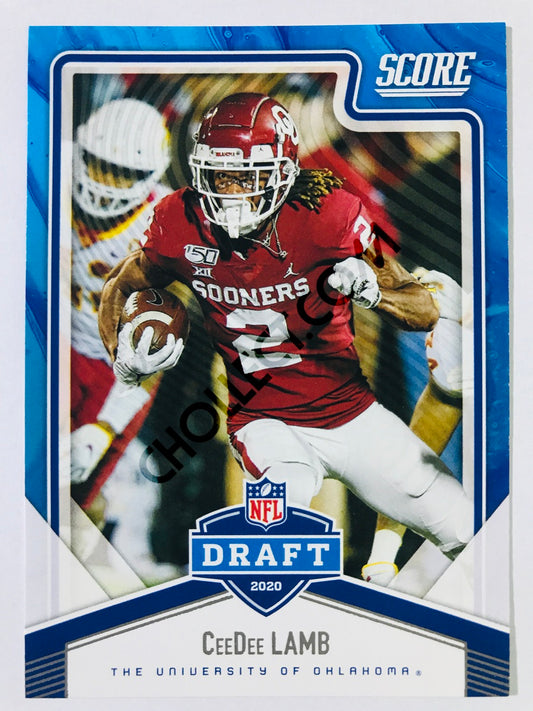 CeeDee Lamb - Oklahoma Sooners 2020 Panini Score NFL Draft Insert #8