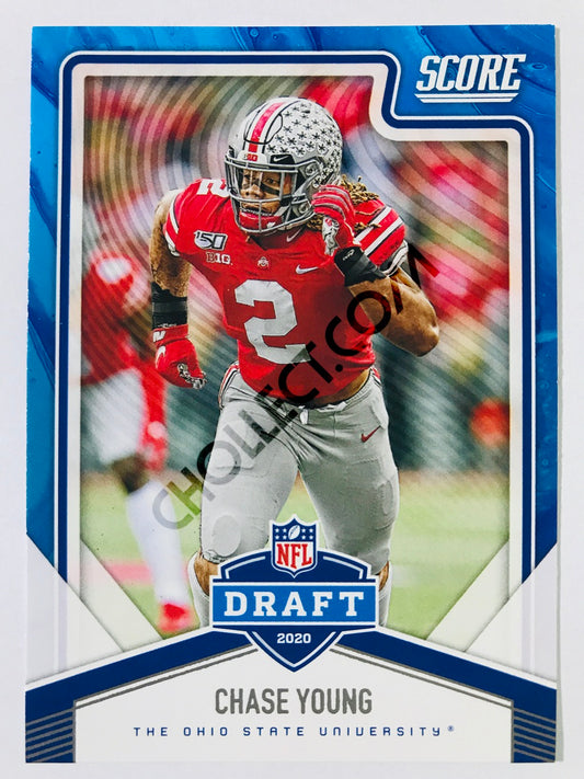 Chase Young - Ohio State Buckeyes 2020 Panini Score NFL Draft Insert #17