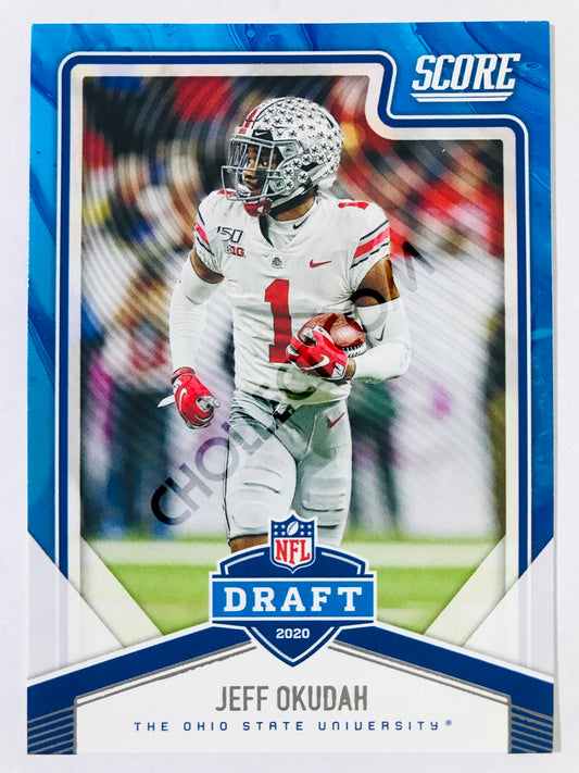 Jeff Okudah - Ohio State Buckeyes 2020 Panini Score NFL Draft Insert #18