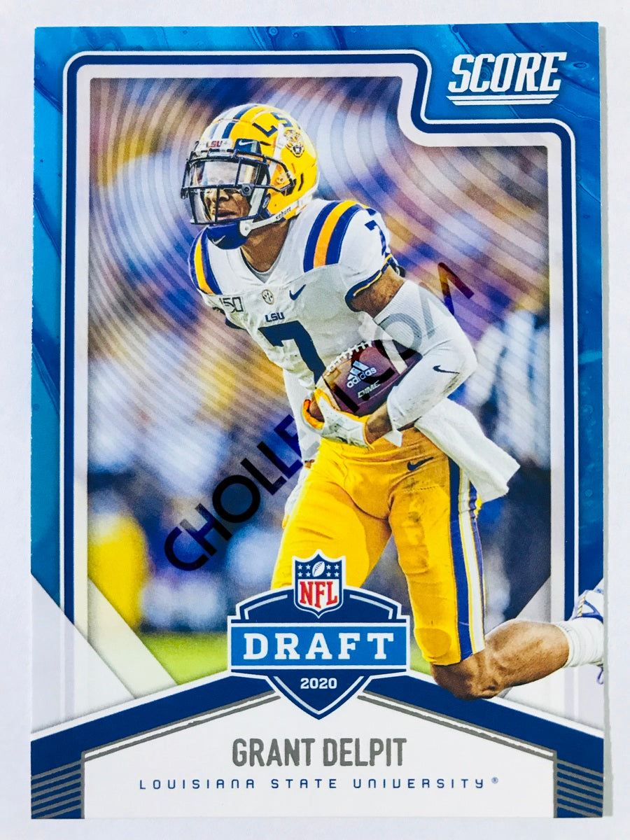 Grant Delpit - LSU Tigers 2020 Panini Score NFL Draft Insert #20