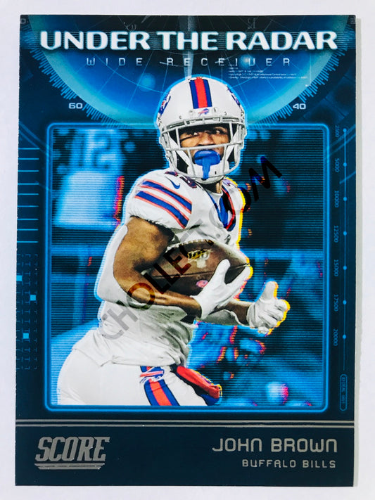 John Brown - Buffalo Bills 2020 Panini Score Under The Radar Insert #12