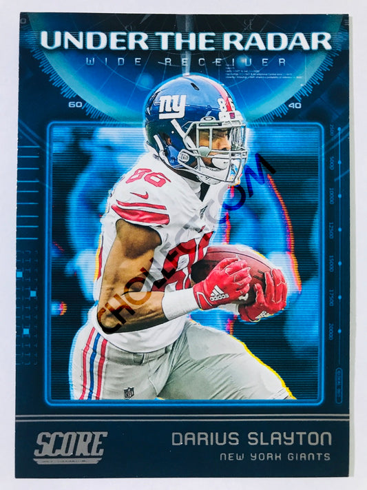 Darius Slayton - New York Giants 2020 Panini Score Under The Radar Insert #15