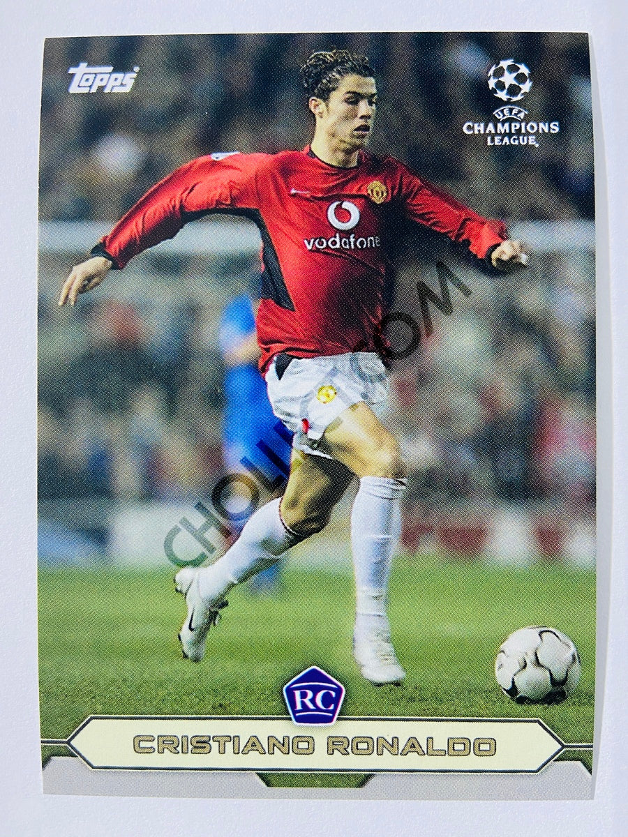 Cristiano Ronaldo - Manchester United 2020 Topps UCL The Lost Rookie Card (2003-04 Season)