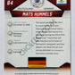 Mats Hummels - Germany 2014 Panini Prizm FIFA World Cup Brasil #84
