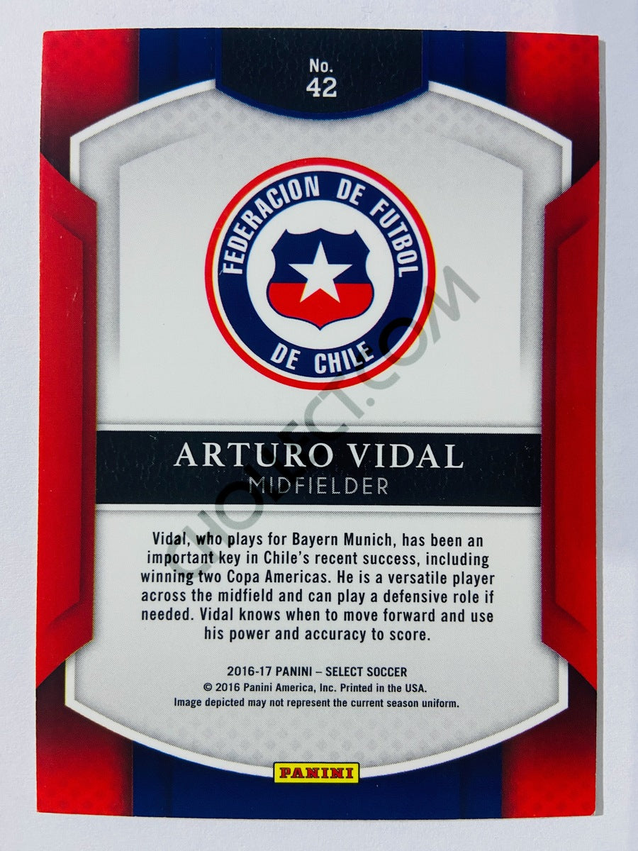 Arturo Vidal - Chile 2016-17 Panini Select #42
