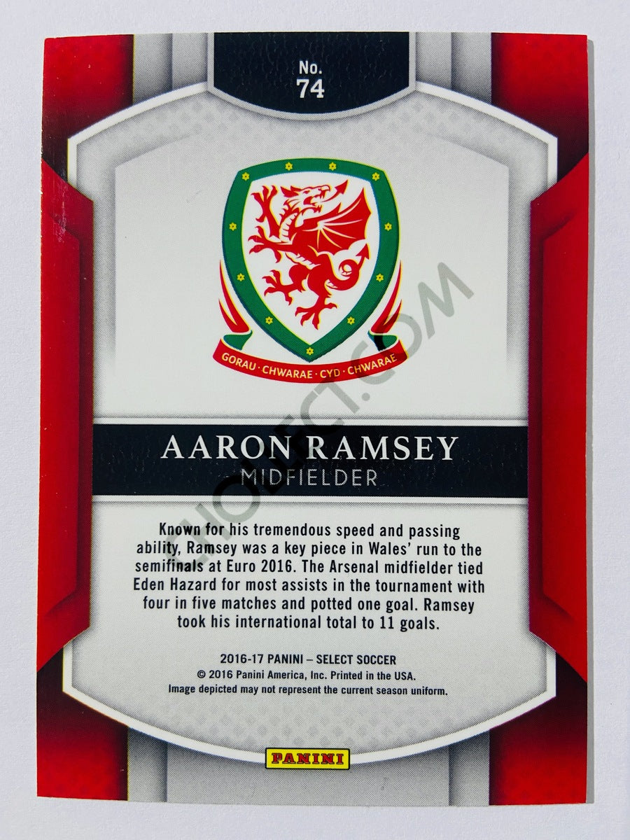 Aaron Ramsey - Wales 2016-17 Panini Select #74