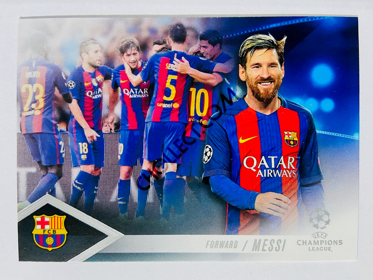 Lionel Messi - FC Barcelona 2016-17 Topps UCL Showcase Champions Pedigree #CP-LM