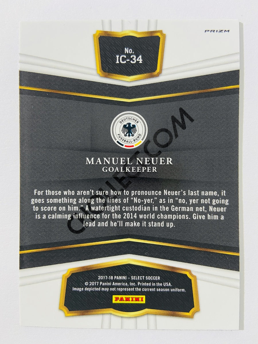 Manuel Neuer – Germany 2017-18 Panini Select In the Clutch #IC-34