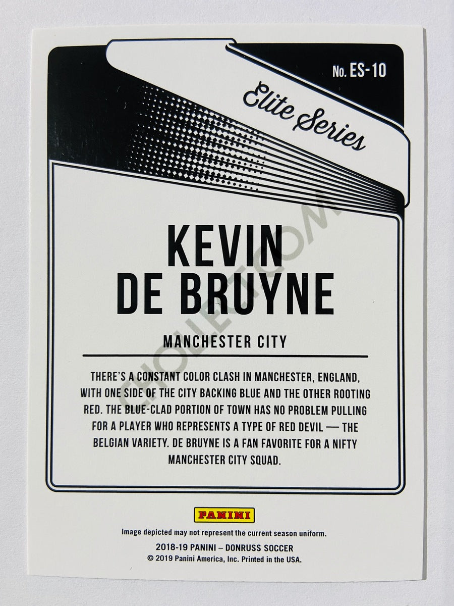 Kevin De Bruyne - Manchester City 2018-19 Panini Donruss Elite Series #10