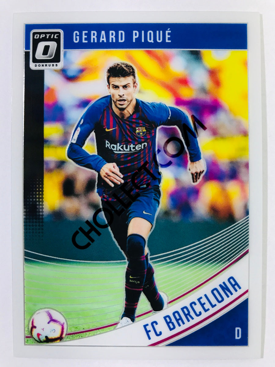 Gerard Pique - FC Barcelona 2018-19 Panini Donruss Optic #7