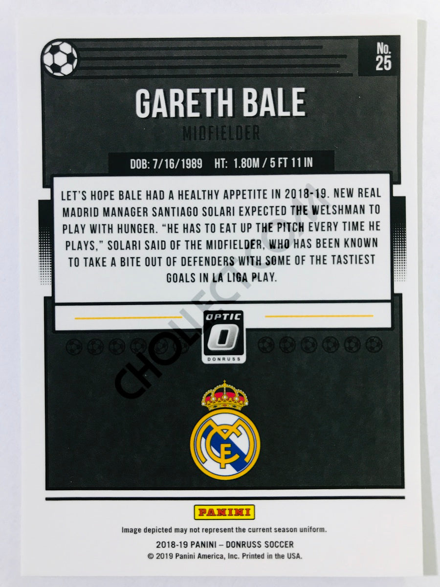 Gareth Bale - Real Madrid CF 2018-19 Panini Donruss Optic #25