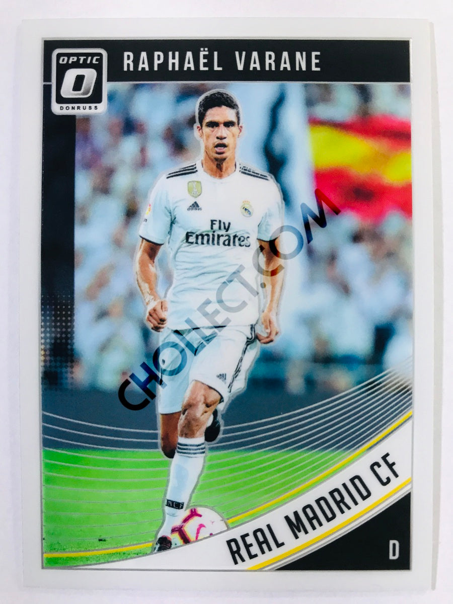 Raphael Varane - Real Madrid CF 2018-19 Panini Donruss Optic #30