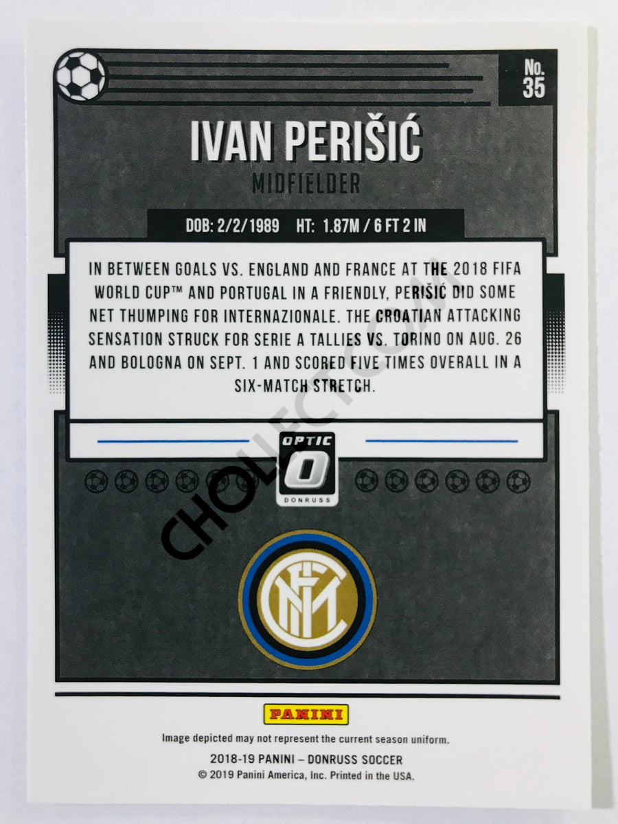 Ivan Perisic - FC Internazionale 2018-19 Panini Donruss Optic #35