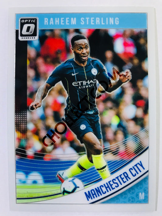 Raheem Sterling - Manchester City 2018-19 Panini Donruss Optic #39