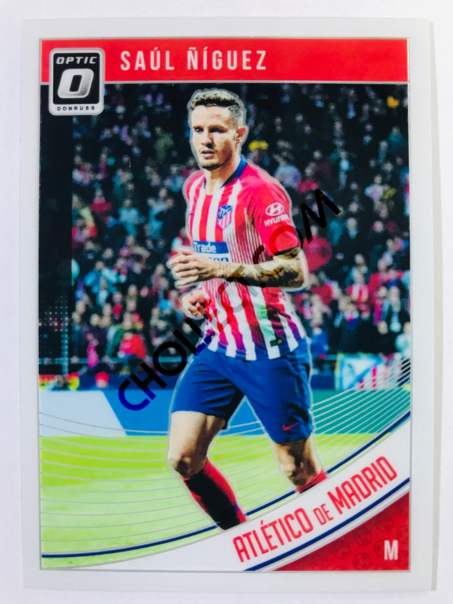 Saul Niguez - Atlético de Madrid 2018-19 Panini Donruss Optic #47