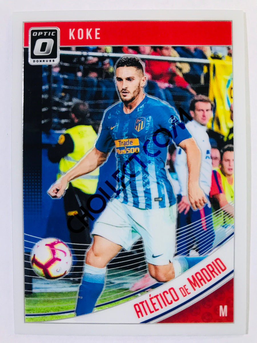 Koke - Atlético de Madrid 2018-19 Panini Donruss Optic #48