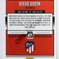 Diego Godin - Atlético de Madrid 2018-19 Panini Donruss Optic #49