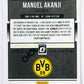 Manuel Akanji - Borussia Dortmund 2018-19 Panini Donruss Optic #69