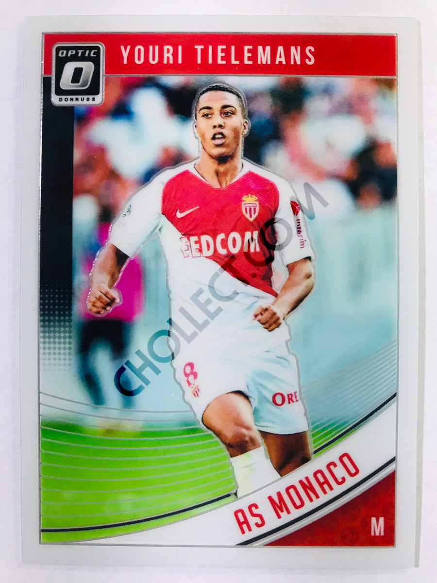 Youri Tielemans - AS Monaco 2018-19 Panini Donruss Optic #81