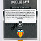 Jose Luis Gaya - Valencia CF 2018-19 Panini Donruss Optic #87
