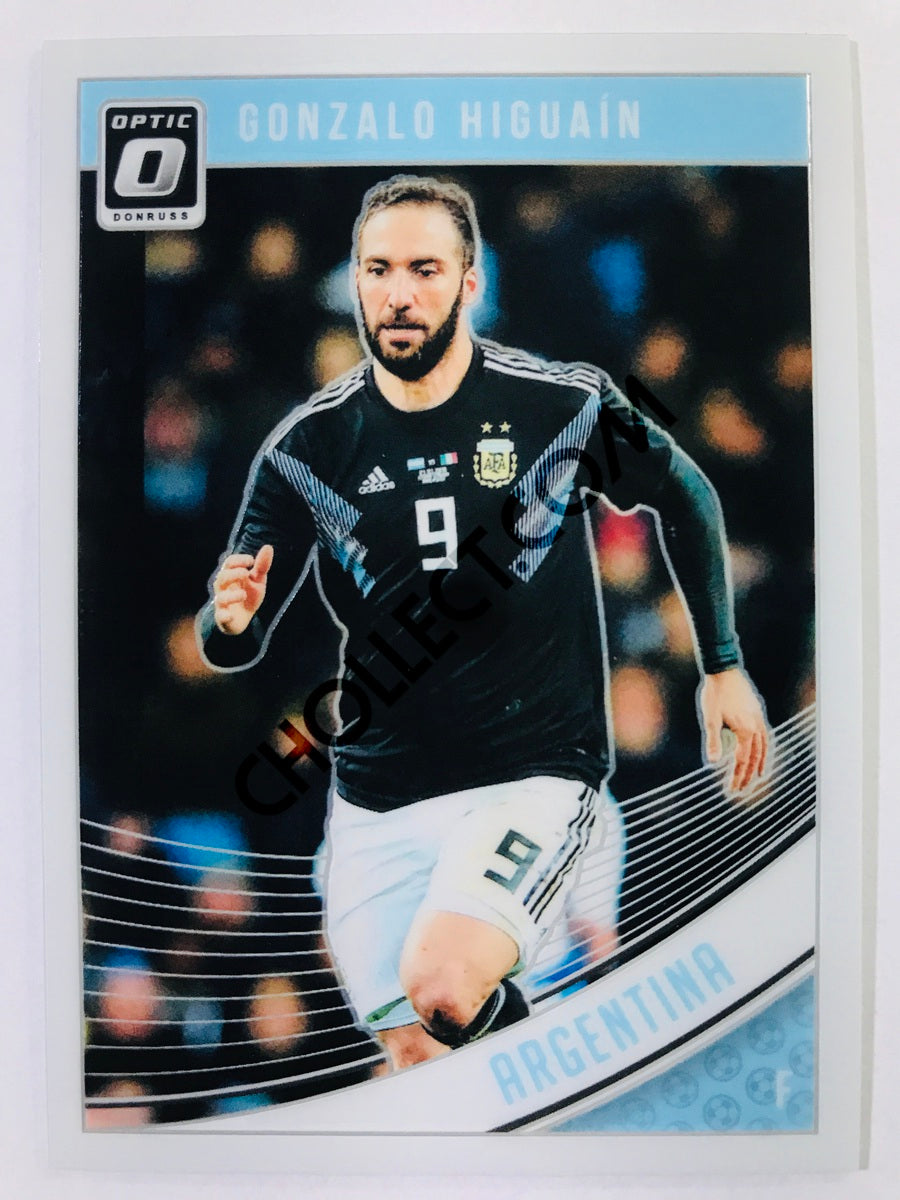 Gonzalo Higuain - Argentina 2018-19 Panini Donruss Optic #89