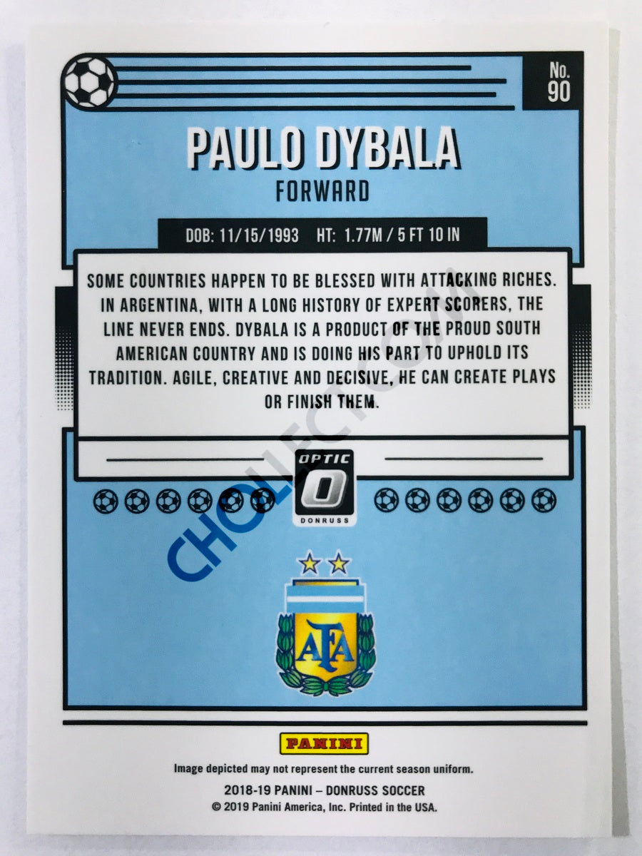 Paulo Dybala - Argentina 2018-19 Panini Donruss Optic #90