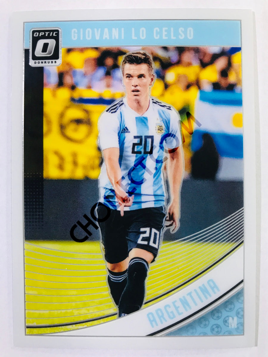 Giovani Lo Celso - Argentina 2018-19 Panini Donruss Optic #92