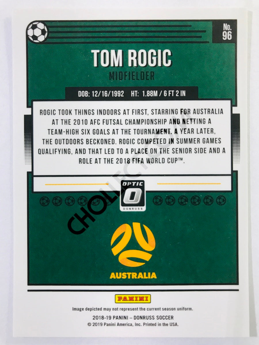 Tom Rogic - Australia 2018-19 Panini Donruss Optic #96