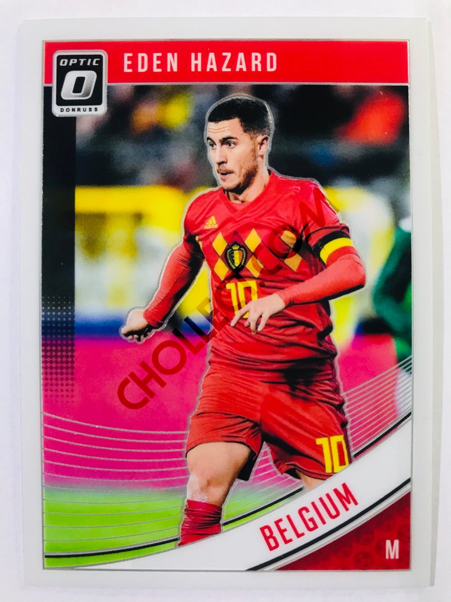 Eden Hazard - Belgium 2018-19 Panini Donruss Optic #100