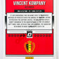 Vincent Kompany - Belgium 2018-19 Panini Donruss Optic #103