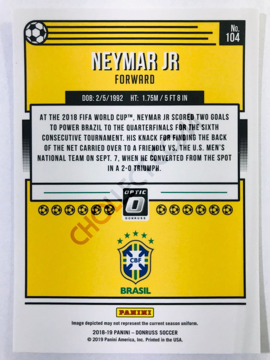 Neymar Jr - Brazil 2018-19 Panini Donruss Optic #104