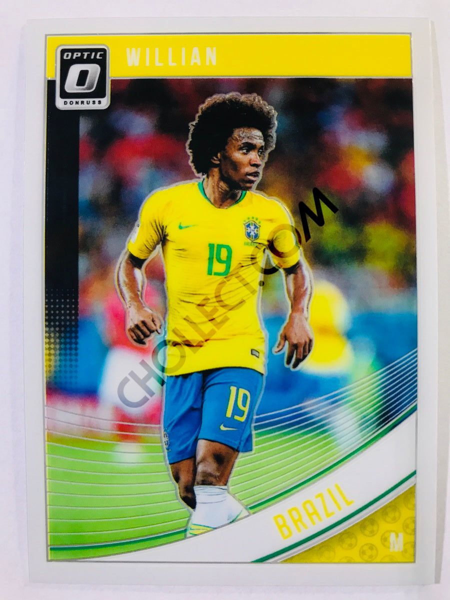 Willian - Brazil 2018-19 Panini Donruss Optic #107