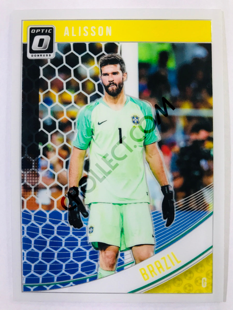 Alisson - Brazil 2018-19 Panini Donruss Optic #110