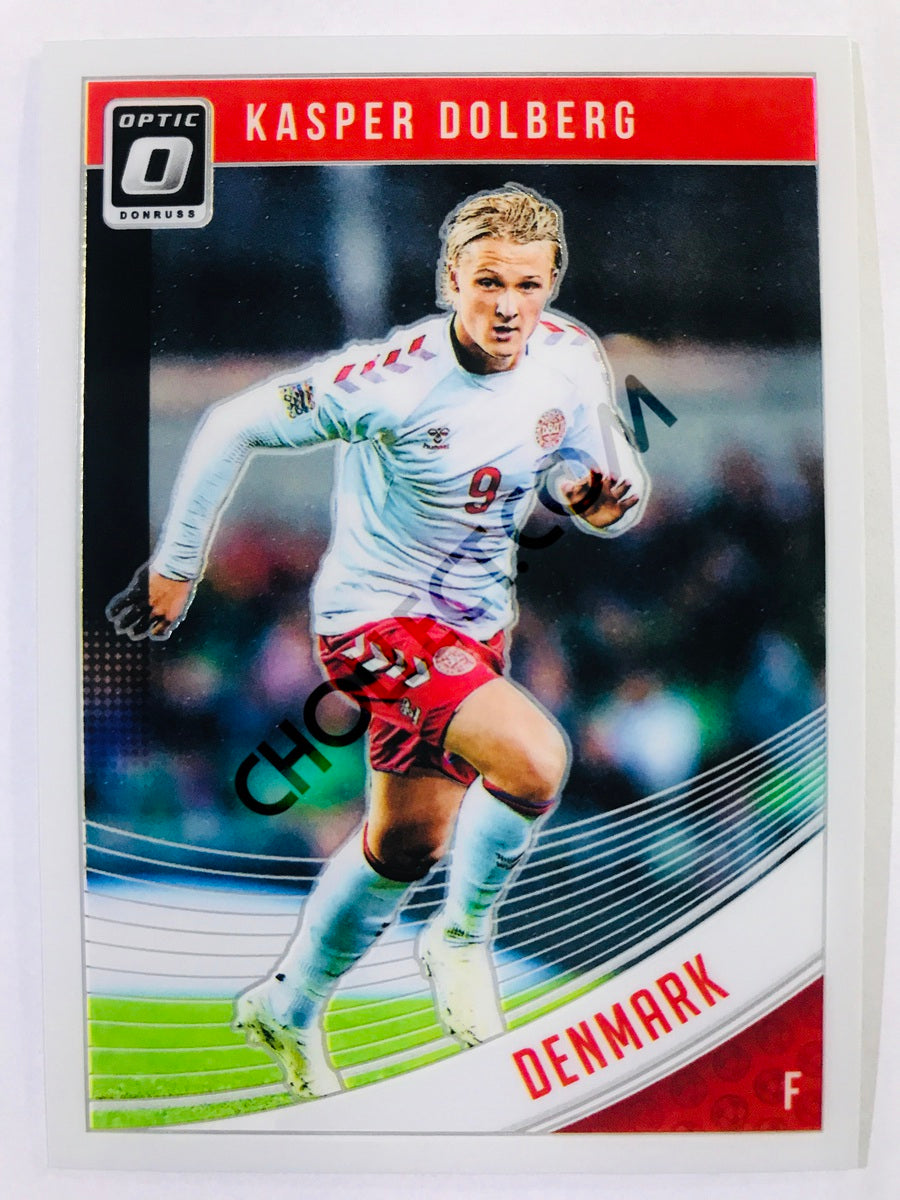 Kasper Dolberg - Denmark 2018-19 Panini Donruss Optic #119