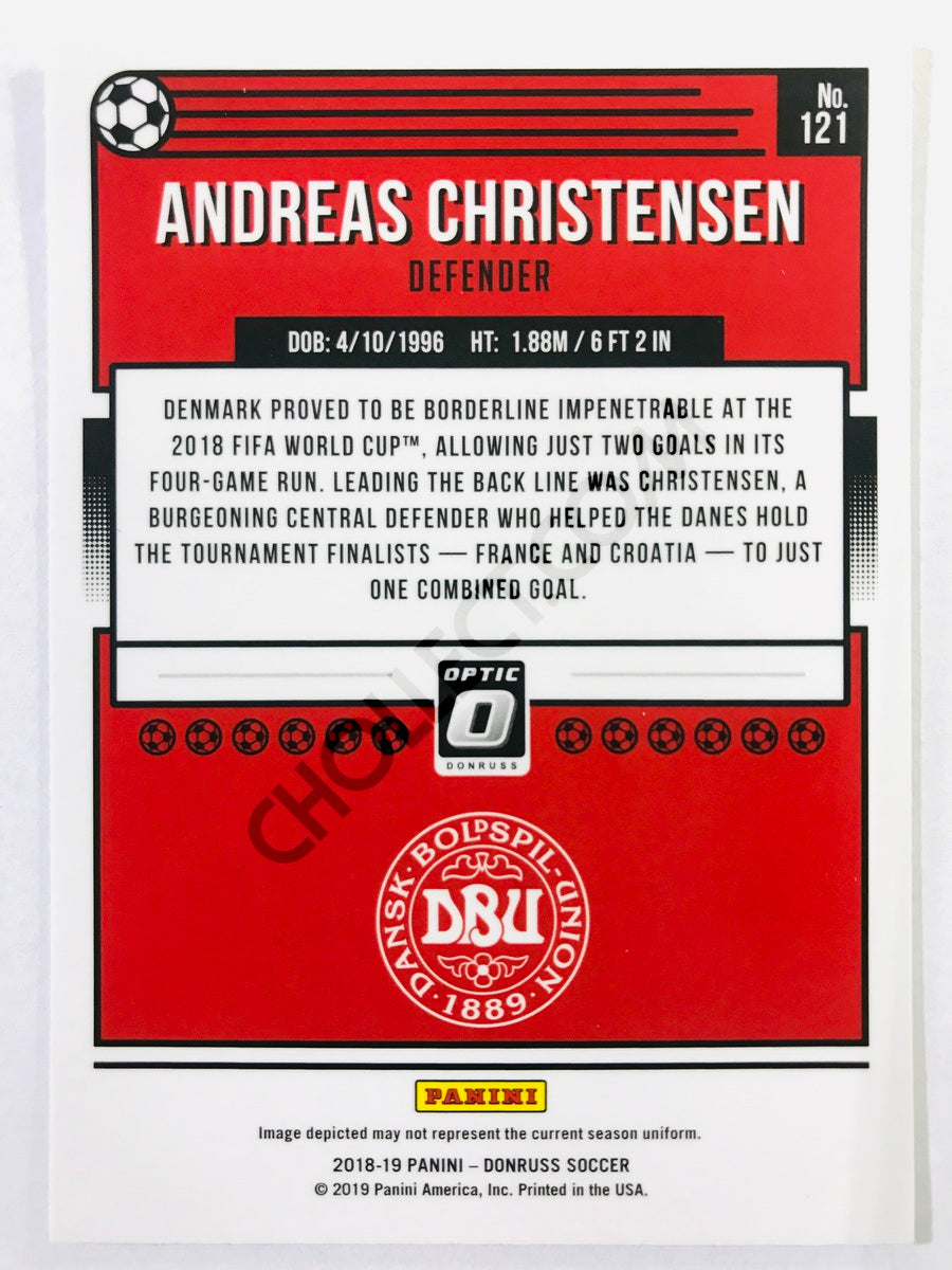 Andreas Christensen - Denmark 2018-19 Panini Donruss Optic #121