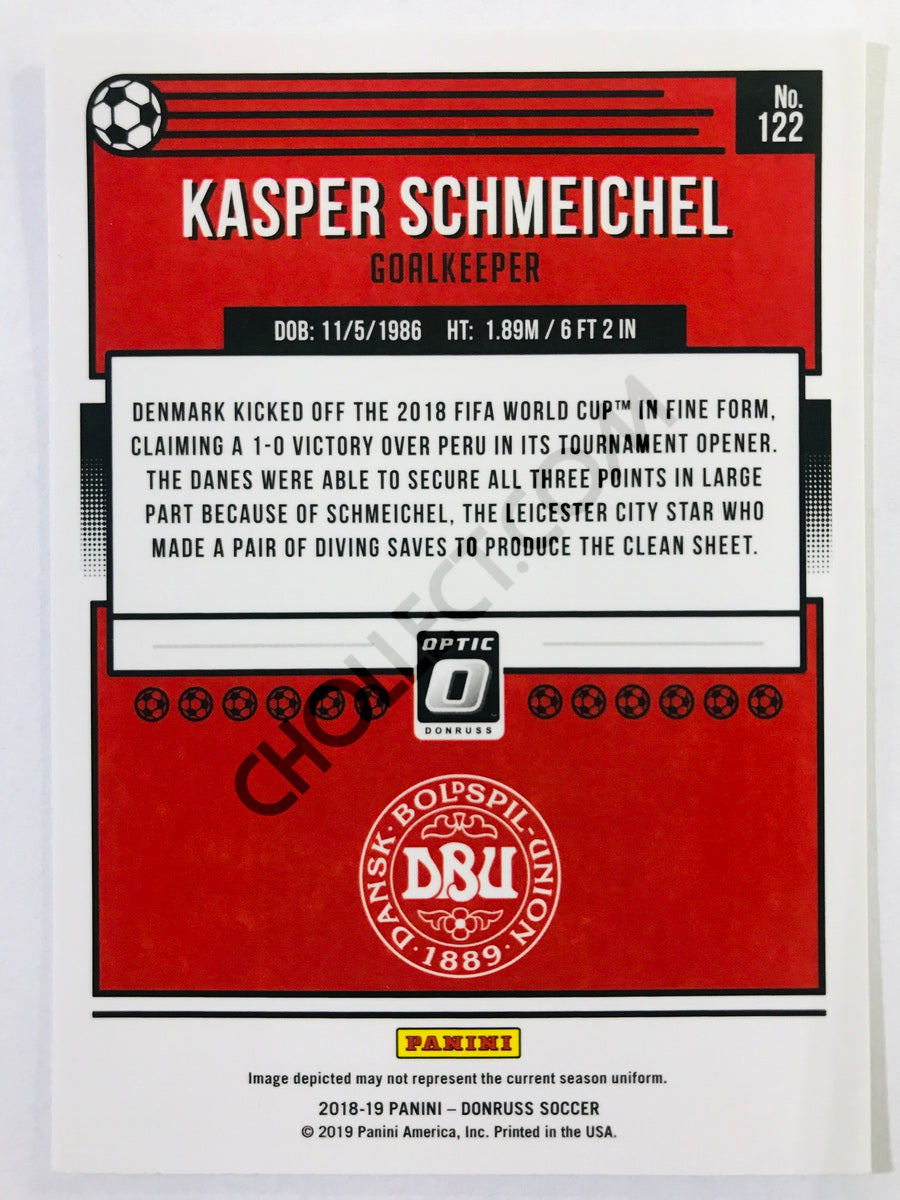 Kasper Schmeichel - Denmark 2018-19 Panini Donruss Optic #122