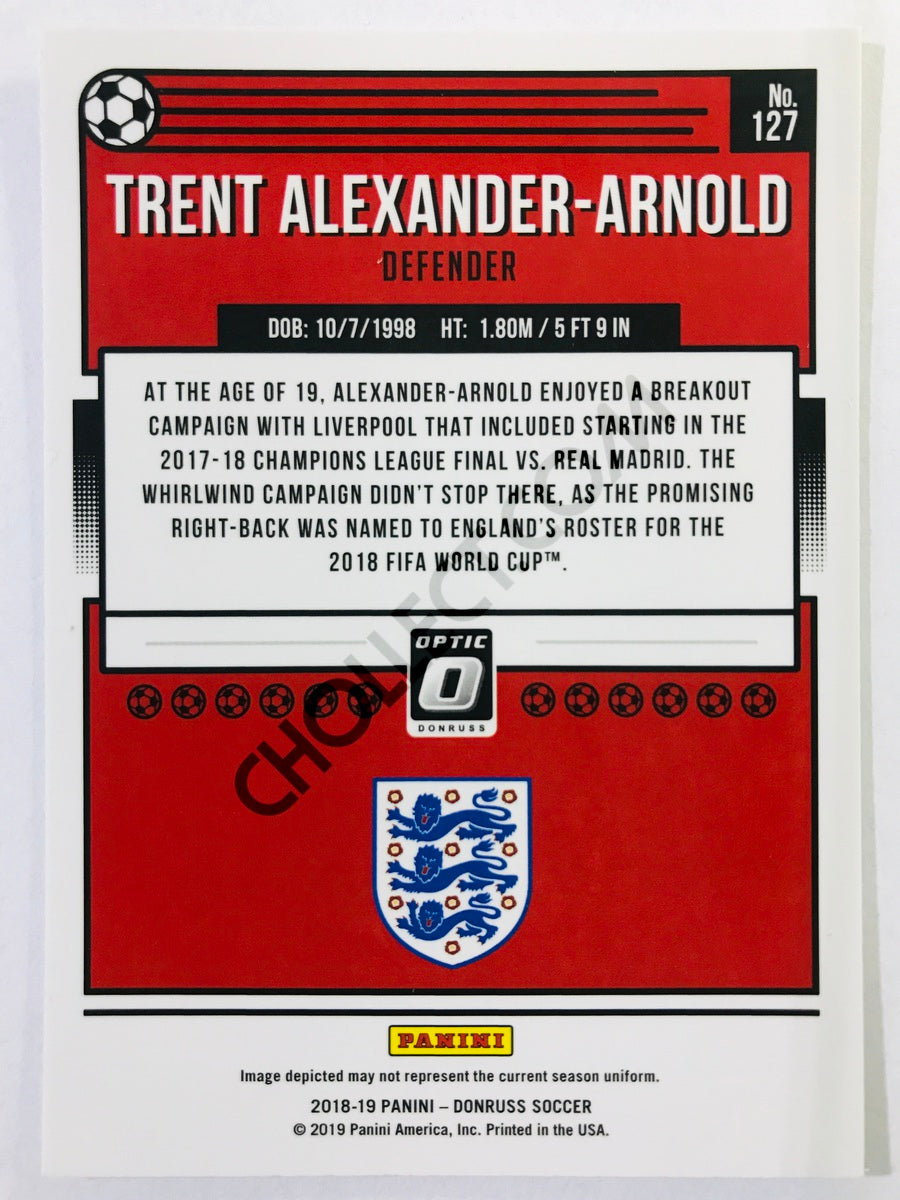 Trent Alexander-Arnold - England 2018-19 Panini Donruss Optic #127