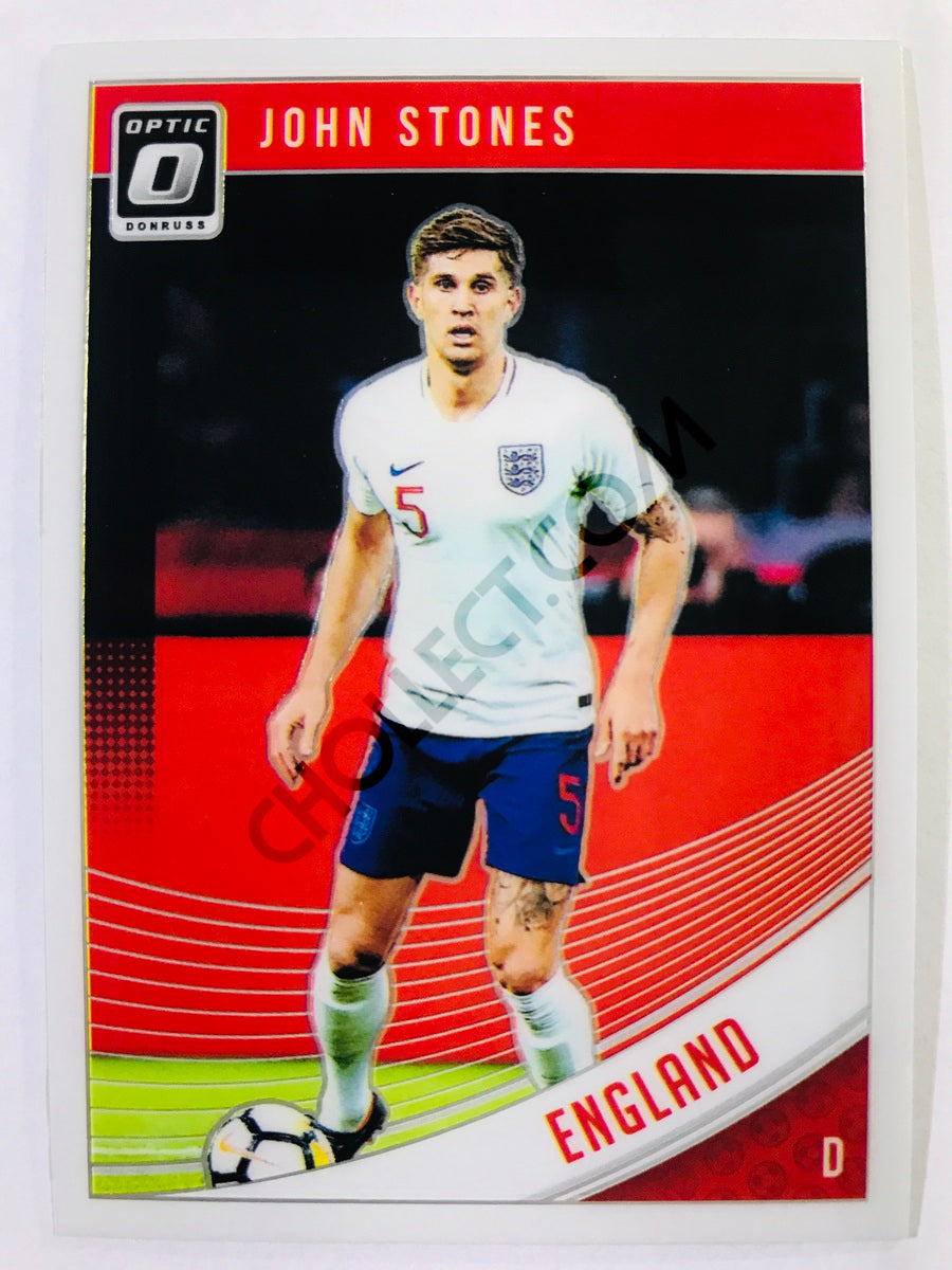 John Stones - England 2018-19 Panini Donruss Optic #128