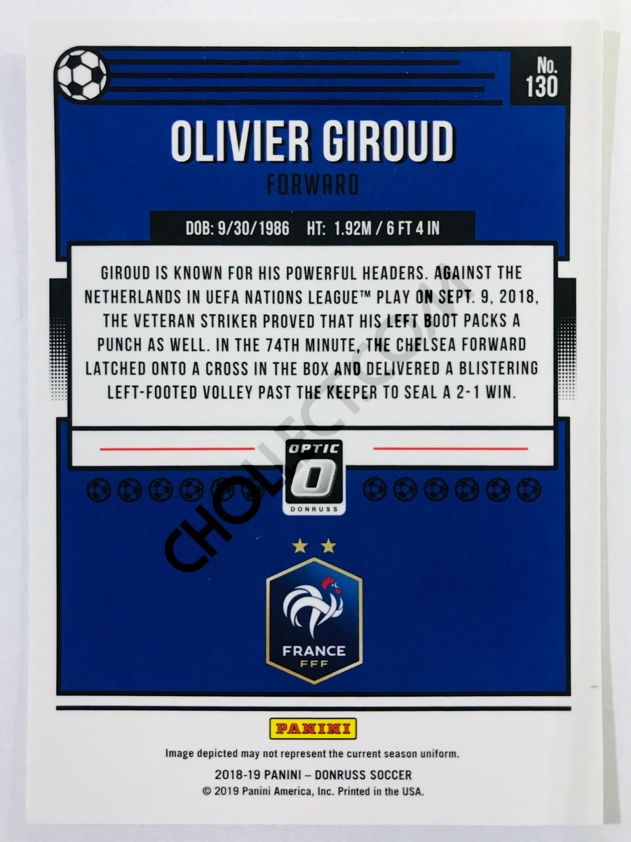 Olivier Giroud - France 2018-19 Panini Donruss Optic #130