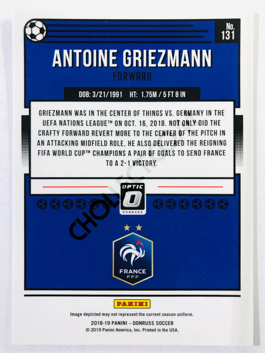 Antoine Griezmann - France 2018-19 Panini Donruss Optic #131