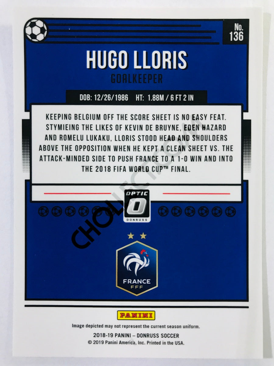 Hugo Lloris - France 2018-19 Panini Donruss Optic #136