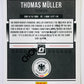Thomas Muller - Germany 2018-19 Panini Donruss Optic #138