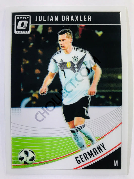 Julian Draxler - Germany 2018-19 Panini Donruss Optic #140