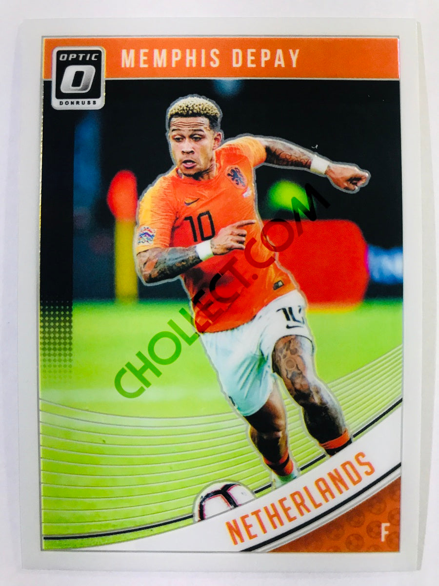 Memphis Depay - Netherlands 2018-19 Panini Donruss Optic #154