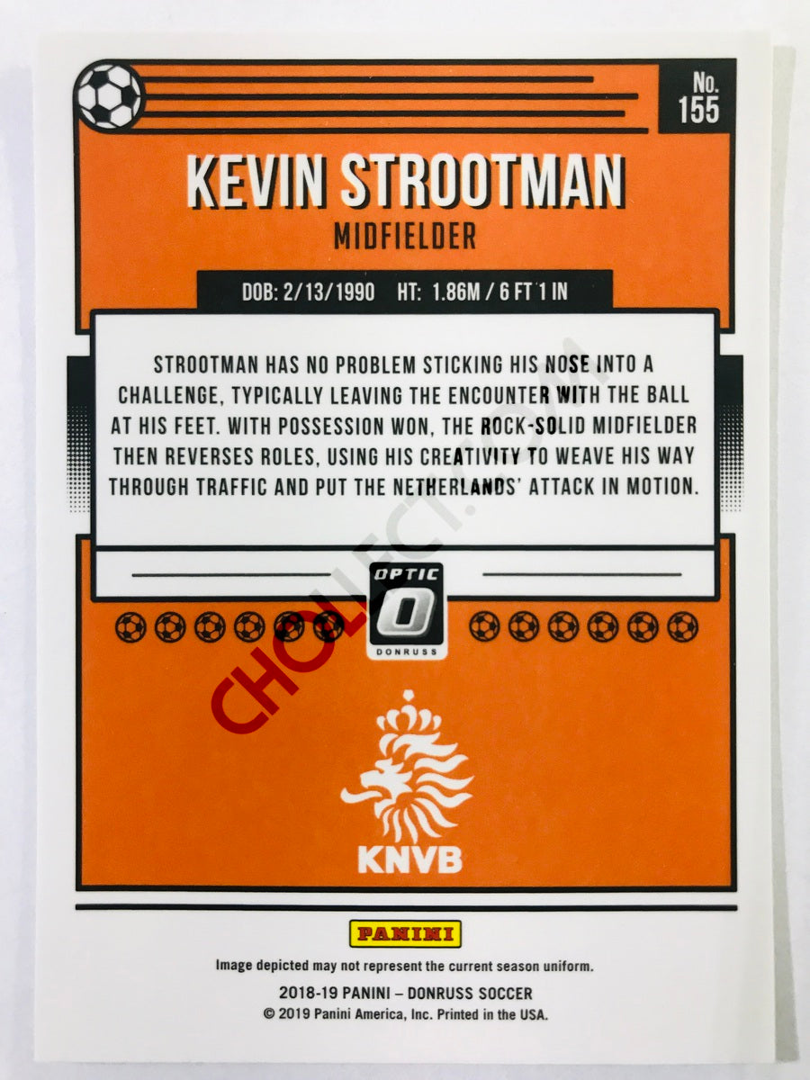 Kevin Strootman - Netherlands 2018-19 Panini Donruss Optic #155