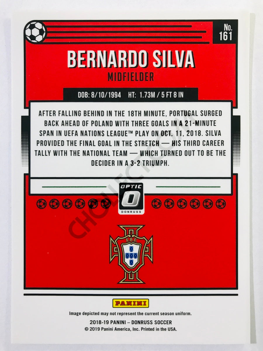 Bernardo Silva - Portugal 2018-19 Panini Donruss Optic #161
