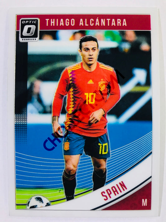 Thiago Alcantara - Spain 2018-19 Panini Donruss Optic #165