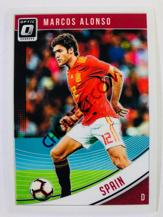 Marcos Alonso - Spain 2018-19 Panini Donruss Optic #166