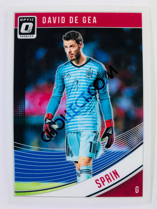 David de Gea - Spain 2018-19 Panini Donruss Optic #168