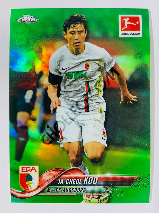 Ja-Cheol Koo - FC Augsburg 2018-19 Topps Chrome Bundesliga #51 Green 57/99